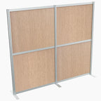 VIVO Modular Wall System, 2 PET Panels, Modern Professional Office Cubicle by VIVO