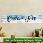 Custom Sign, Custom Street Sign, 11 Font Colors, 13 Font Styles, 4 Hole Options - Image 4
