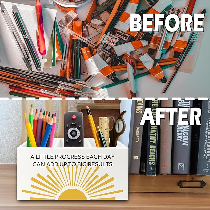 XPH Boho Mental Health Pen Pencil Holder Organizer - Image 6