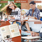 feela 8 Pack Soft Cover Journal Bulk, Notebooks College Ruled - Image 6