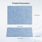 Amantech 12 Pack Acoustic Panels Self Adhesive Sound Proof Foam, High Density - Image 6