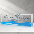 Custom Office Name Plate, Personalized Gifts by Unknown