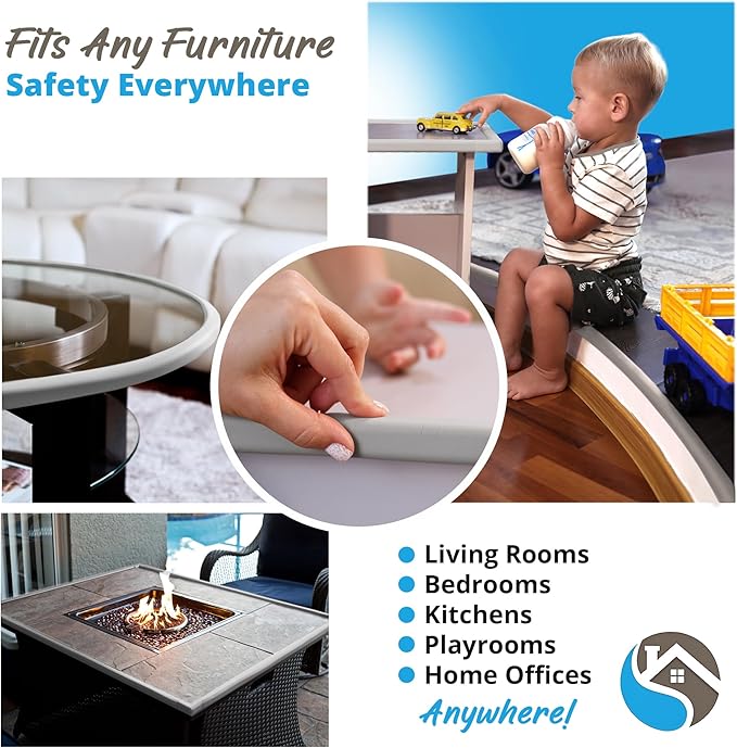 Premium 12ft Edge Protector for Baby, Odorless & Waterproof Edge Protector - Image 5