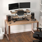 FLEXISPOT 35" Electric Standing Desk Converter, Height Adjustable Motorized - Image 2