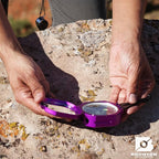 Brunton Standard Transit Azimuth Purple + Map Multi-Tool Card, Professional - Image 9