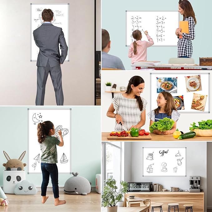 White Board Dry Erase Whiteboard - Image 7