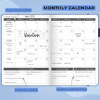 Clever Fox Planner – Undated Weekly & Monthly Planner - Image 4