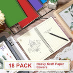 Yahenda Spiral Notebook College Ruled Journals Notebooks Lined 8.3 x 5.5 Inch - Image 4