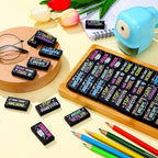 Dunzoom 100 Pcs Inspirational Pencil Erasers Bulk - Image 4