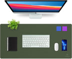K KNODEL Desk Mat, Dual-Sided Office Desk Pad, Waterproof Desk Mat by K+KNODEL