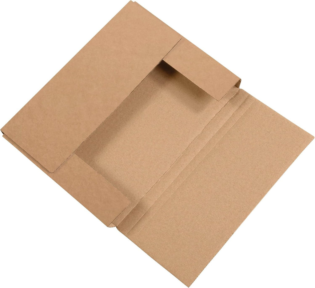 Tape Logic TLM1181K Easy-Fold Mailers, 11 1/8" x 8 5/8" x 1"
