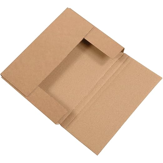 Tape Logic TLM1181K Easy-Fold Mailers, 11 1/8" x 8 5/8" x 1" by TapeLogic