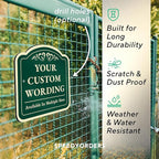 Custom Decorative Outdoor Metal Sign - Image 6