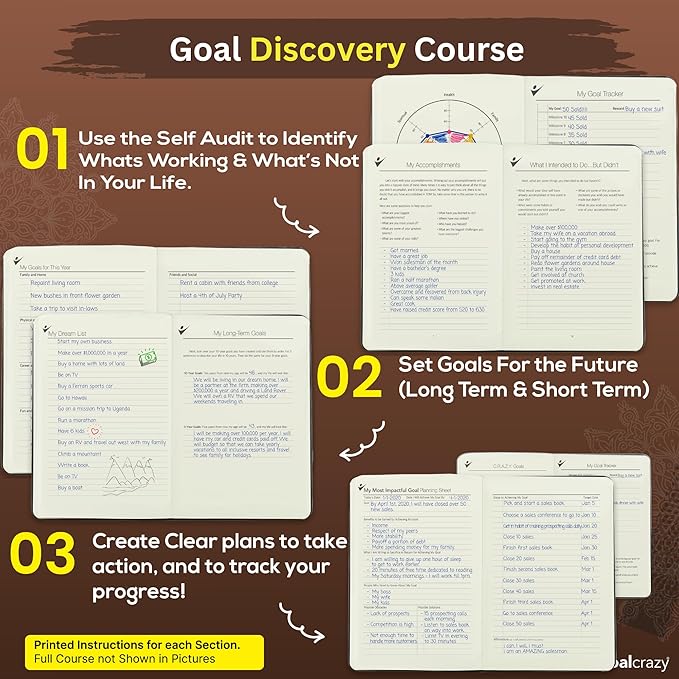 Undated Daily Planner to Achieve Your Goals 2025-2026 - Image 3