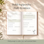 Guided Mindfulness Journal for Women | 12 Weeks of Morning & Evening Prompts, Gratitude Practice & Weekly Coloring Pages | Self-Care Gift for Stress Relief, Balance & Personal Growth