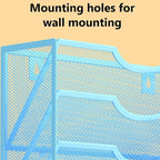 Kuntine.B Wall File Organizer Office Hanging Magazine Holder Wall File Organizer - Image 4