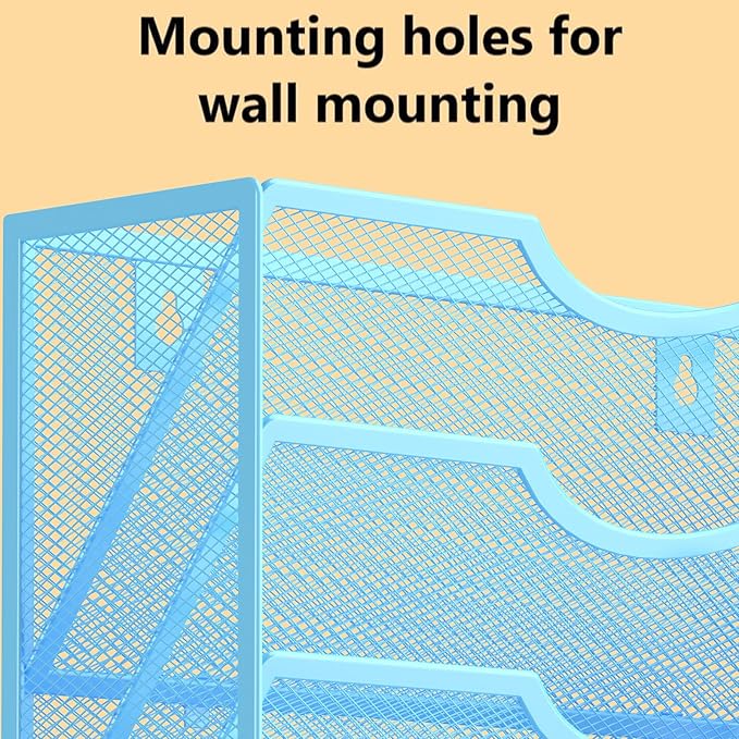 Kuntine.B Wall File Organizer Office Hanging Magazine Holder Wall File Organizer - Image 4