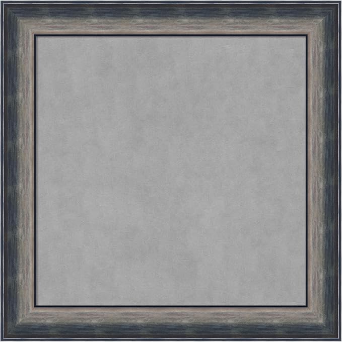 Amanti Art Silver Framed Magnetic Board 30x30 Medium Vision Board by AmantiArt