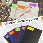 THEBLUETOUCH 1" x 2-5/8" Neon Labels – 750 pcs Printable Labels Stickers - Image 7
