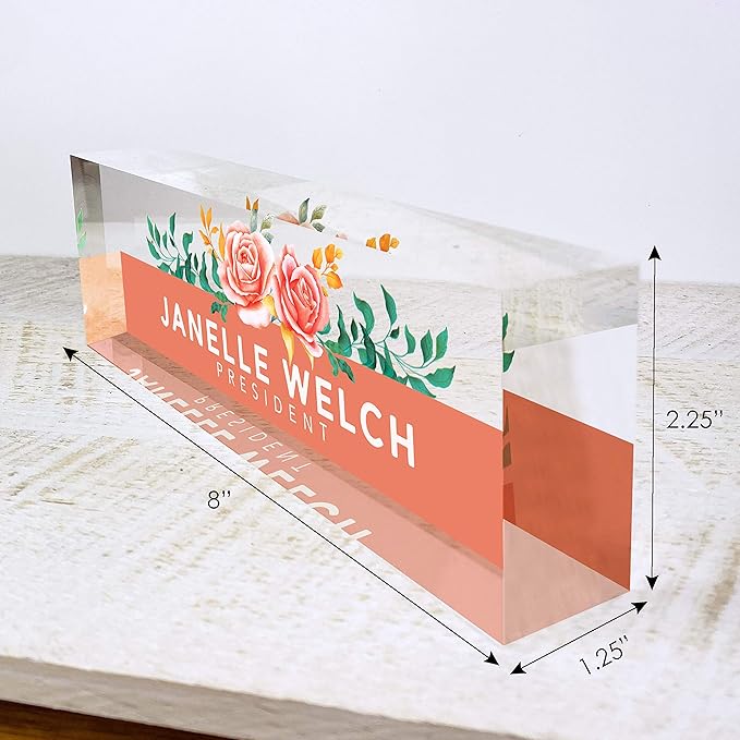 Artblox Office Desk Name Plate Personalized | Custom Name Plates - Image 3