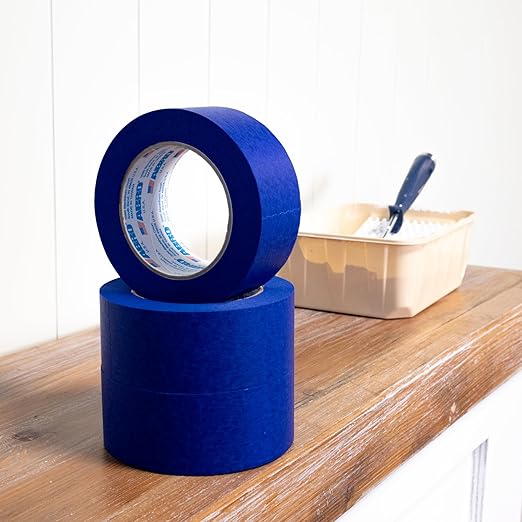 ABRO Blue Painters Tape 2 Inch Wide, 48mm x 55M, All Purpose Blue Tape - Image 2
