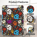 Luminzo Plastic Cute Clipboard Low-Profile Metal Clip, A4 Letter Size 9 x 12.5 - Image 6