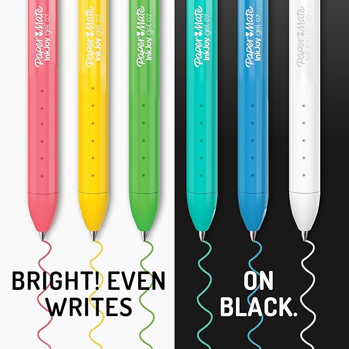 Paper Mate InkJoy Gel Pens Ultimate Pack, Retractable, Featuring Classic - Image 4