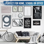 HBCY Creations Rustic Black Magnetic Wall Chalkboard, Small Size 11" x 17" - Image 6