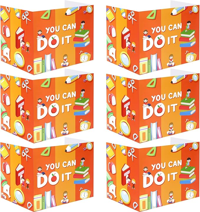 24 Pcs Privacy Boards for Student Desks Bright Colored Classroom Desk Divider by Zhehao