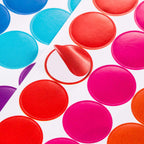 Boao 2800 Pieces 3/4'' Round Dot Stickers, Circle Dot Coding Labels Multicolor, Polka Circle Assorted Colors Sticker for Classroom, Office or Family