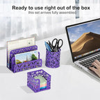EasyPAG Desk Organizers and Accessories 3 Pieces Office Organizer Set - Image 6