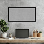 Amanti Art Black Framed Magnetic Board 13x25 Small Vision Board - Image 6