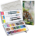 mozart supplies - watercolor paint set 51 vibrant, main product view