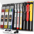 Nicpro 3 Pack CP1000 Carpenter Pencils by Nicpro