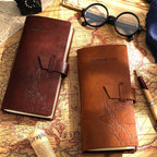 Eaasty 2 Pcs Leather Hunting Log Book Elk Hunting Journal Notebook - Image 6