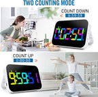 Kitchen Timer （1.5" Number） 10 RGB Color Changing Digital Magnetic Timer - Image 8