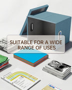 Oterri File Organizer with Lid, File Box, File Cabinet - Image 5