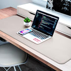 CENNBIE 39.3" x 19.6" Leather Desk mat, Desk mats on top of desks, Perfect Desk - Image 6