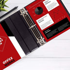 3 Ring Binders, 8.5" x 11" Presentation Folder - Image 6