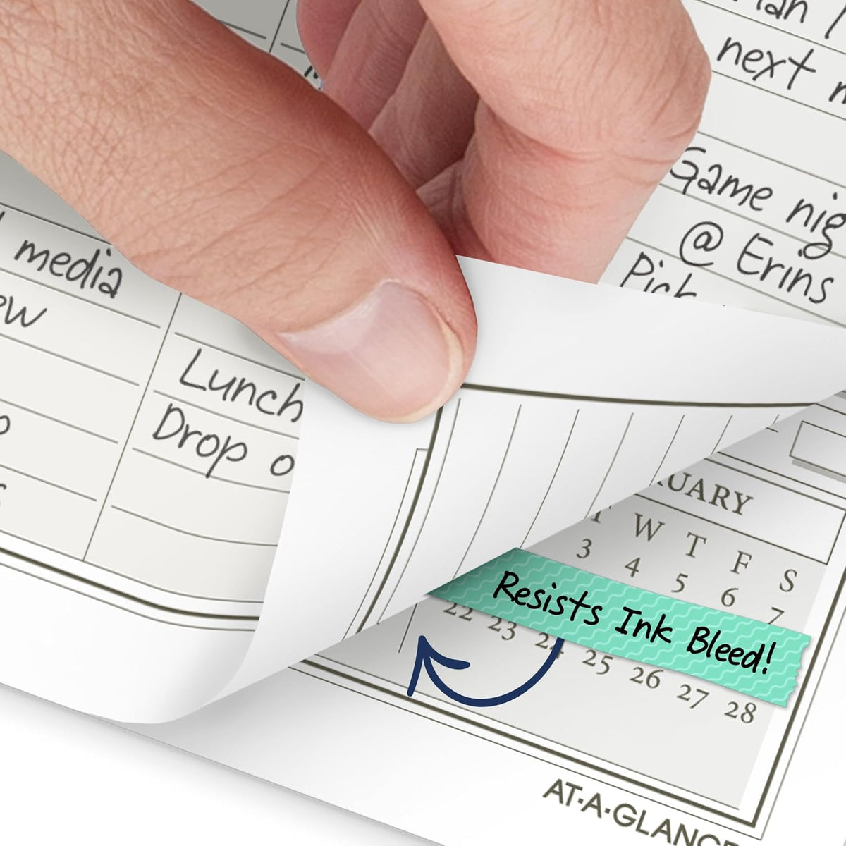 AT-A-GLANCE 2027 Planner Refill Daily, 5.5" x 8.5", Desk Size 4, On...