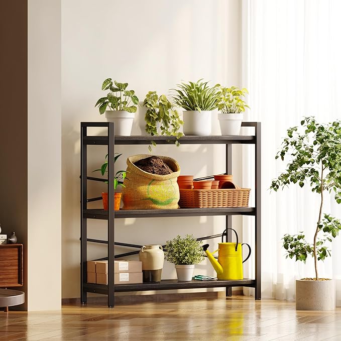 Book Shelf, 3 Tier Bookshelf 31.49" Width, Book Shelf Storage and Organization - Image 7