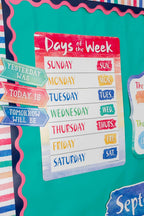 Teacher Created Resources Watercolor Calendar Bulletin Board (TCR8971)
