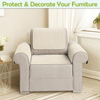 Couch Arm Covers, Sofa Arm Covers, Waterproof Armrest Cover - Image 2
