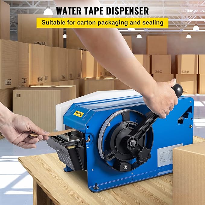 VEVOR Water-Activated Tape Dispenser, Maximum 39.4" x 3.94" Tape, Adjustable - Image 2