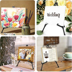 AROIC 12 Pack 14'' Tabletop Easels, Adjustable Portable Table Top Easel - Image 7