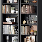 BORNOON 75" Tall Bookshelf, 6-Tier Floor Standing Bookcase - Image 6