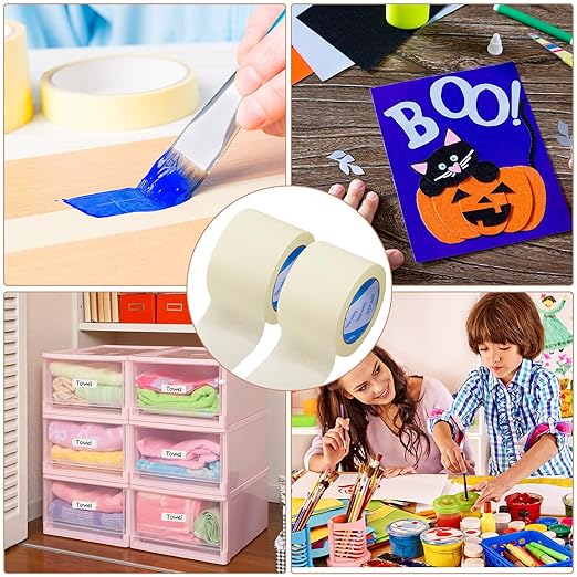 Fainne Masking Tape Bulk General Purpose Masking Painting Tape 55 Yards - Image 7