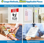 10 Pack Magnetic Sign Holder 8.5 x 11 - Image 2