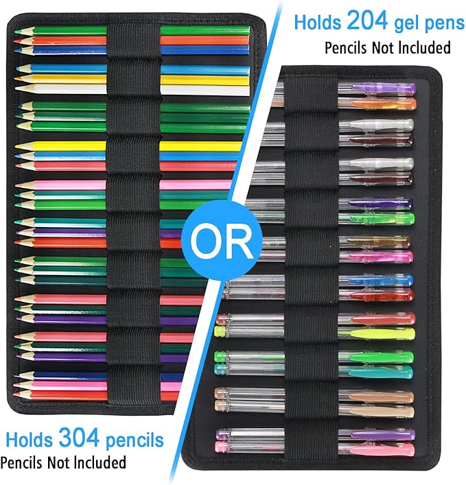 YOUSHARES Big Capacity Colored Pencil Case - Image 4