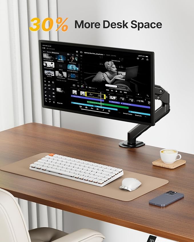 monTEK Single Monitor Arm Mount - Image 5